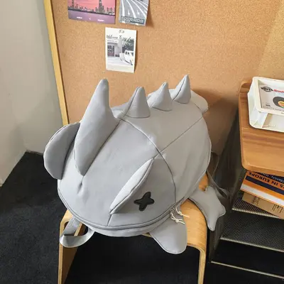 Creative Dinosaur Shark Monster Backpack, Cartoon School Bag - 11