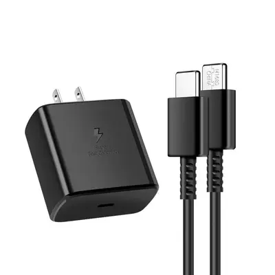 PD45W US Plug Charger for Samsung Phones, Samsung S25/S24 Phone Charger Head Set