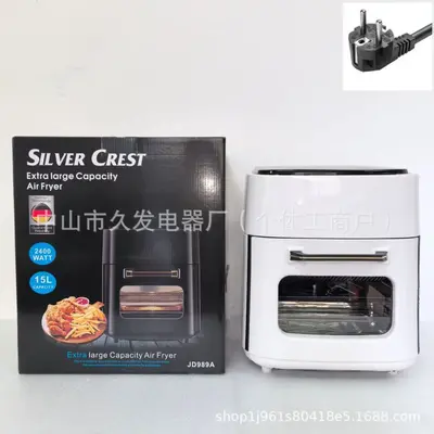 8L Air fryer 多功能智能触屏烤箱大容量空气炸锅电炸锅薯条机 - 11