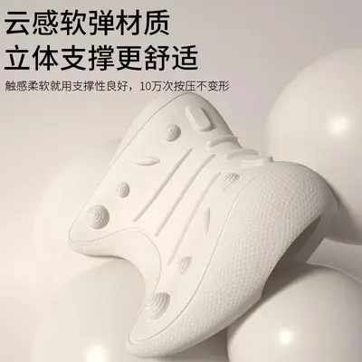 颈椎按摩枕指压枕牵引富贵包矫正器脊椎脖子疏通头肩颈部按摩器 - 4