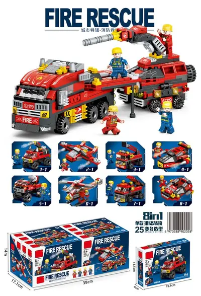 Lego Uyumlu Küçük Parça Yapı Blokları, Çocuklar için DIY Oyuncak - 13