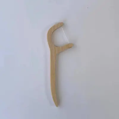 Hotel bamboo toilet kit, toothbrush comb dental floss - 4
