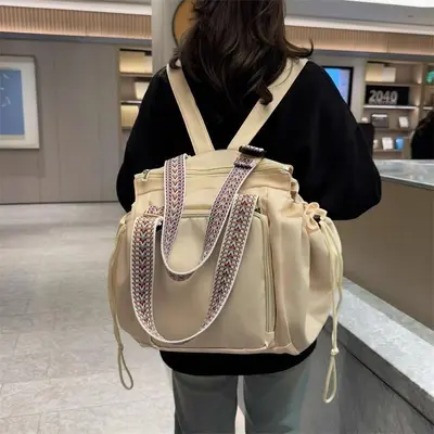 Multifunctional Diaper Backpack for Women, Lightweight Mommy Bag - 4