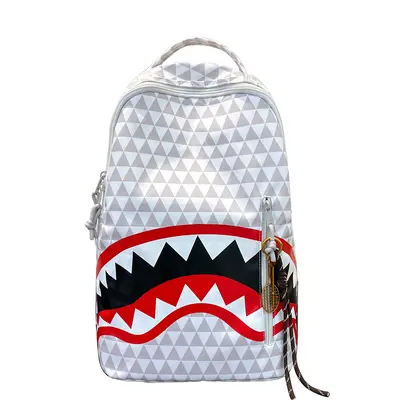 Shark Mouth Backpack Large Capacity Student School Bag Travel Commuter Backpack - 9