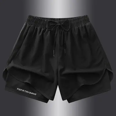 Herren-Sportshorts, Sommer, atmungsaktiv, schnelltrocknend, elastisch - 7