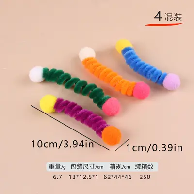 Cat Feather Wand Toy Set, Self-Play, New Design - 7