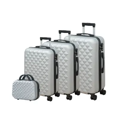 Luggage Set with Combination Lock Travel Suitcase - 2