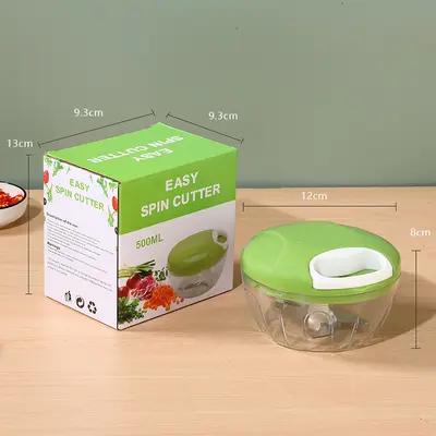 Cross-border garlic mincer, garlic mincer, garlic crusher, mixing and chopping, manual garlic presser, garlic crusher, household garlic mixer - 3