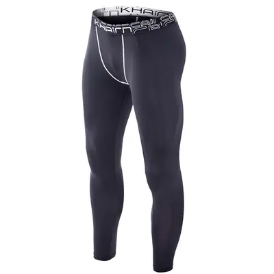 Men's Plus-Size Quick-Dry Fitness Pants, High Stretch - 6
