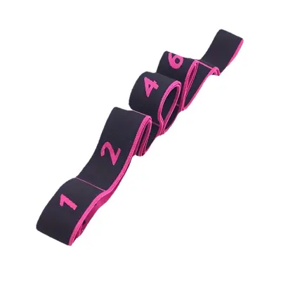 Yoga Stretch Band with Digital Segments, Dance Body Shaping, 8-Level Resistance - 5