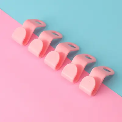 Thickened Plastic Hanger Connector Hook, Stackable Clothes Hanger Hook - 10