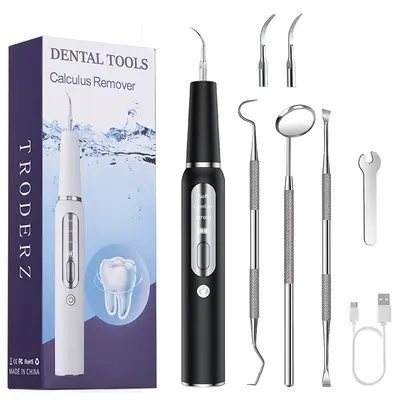Portable Ultrasonic Teeth Cleaner, Tartar Remover, Electric - 8