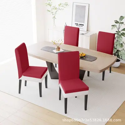 Fabrika çıkışlı, tek parça, modern, sade, elastik, su geçirmez, düz renk, süt ipek tozluk, süngerli sandalye kılıfı