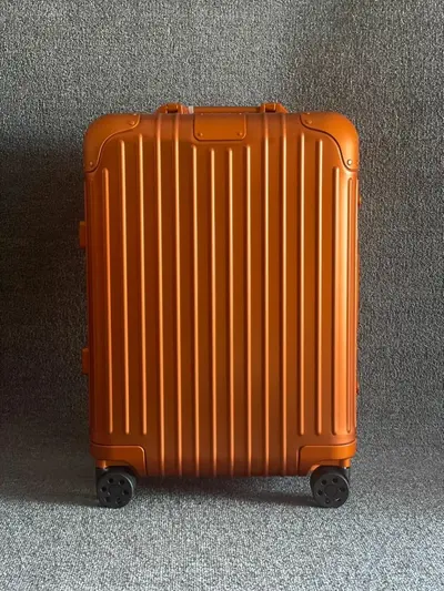 Rimowa Original Serisi Alüminyum-Magnezyum Alaşımlı Bavul Sürükleme Çantası Premium Hassas İşçilik Kabin Bavulu - 11