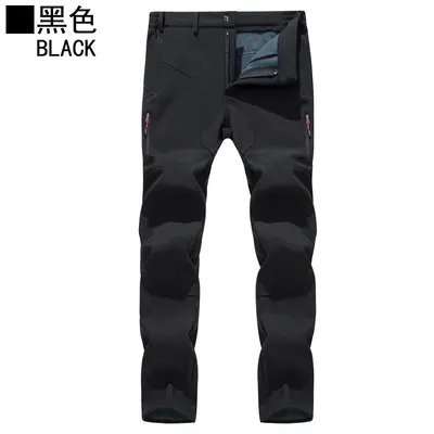 Herren-Softshellhose mit Fleece-Futter, wasserabweisend, Großgrößen - 7