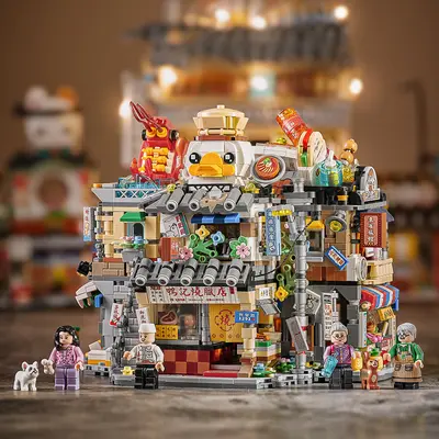 LOZ Building Blocks Street Scene Set, Ages 8-12 - 3