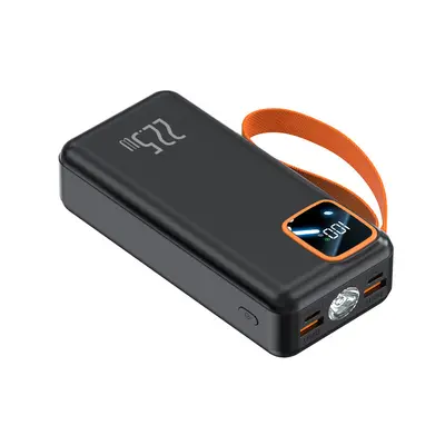 Apple uyumlu askılı flaş ışıkh çıkışta şarj cihazı yerleşik USB kablolu şarj taşınabilir pil hediye - 8