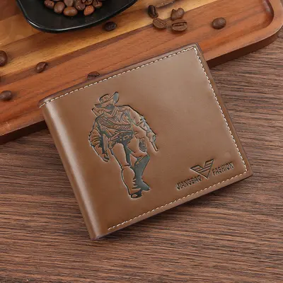 JIANGBAO Erkek Cüzdanı, Çok Kartlık Yatay Model - 8