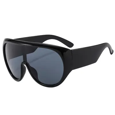 Large Frame Protective Sunglasses, Unisex Fashion Style - 3