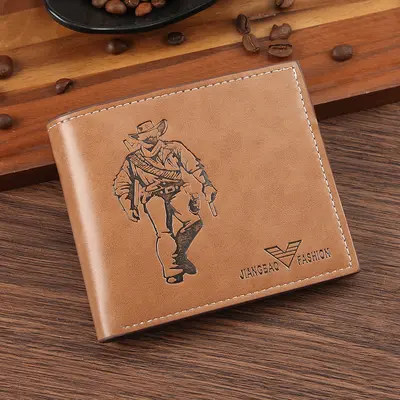 JIANGBAO Erkek Cüzdanı, Çok Kartlık Yatay Model - 7