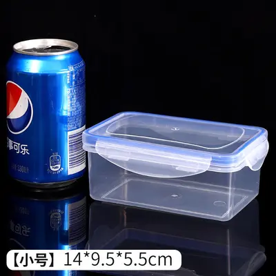 Refrigerator storage container, rectangular, microwave safe - 6