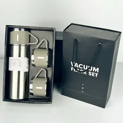 Thermobecher-Set aus Edelstahl 304 in Geschenkbox - 13