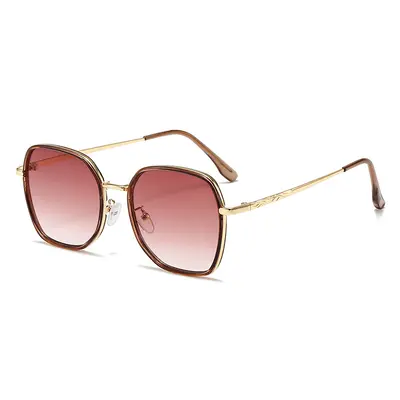 Koreanische Retro-Damensonnenbrille, schlankmachendes Design - 12