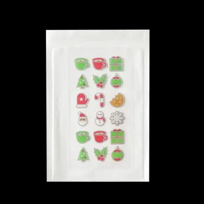 Colorful hydrocolloid acne patches, cartoon design individual pack - 8