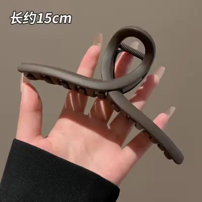 Beliebte Haarklammer Hai Haarspange dickes Haar Trend Bänder Haarklammer Hinterkopf modische einfache Haarspange Großhandel - 8