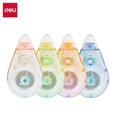 Deli Correction Tape 30 m, Drop-Resistant, Large Capacity for Students - 11
