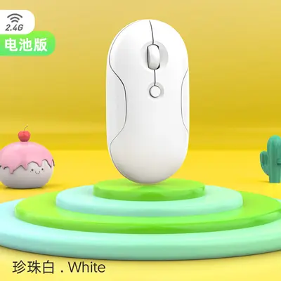 跨境工厂无线鼠标双模蓝牙轻音充电轻巧携带平板电脑通用现货批发 - 12