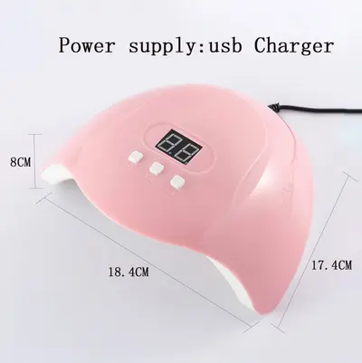 UV-LED-Nagellampe, 54W, Sensor, schnelltrocknend - 6