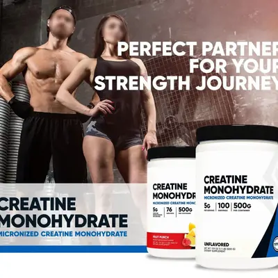 Creatine Monohydrate Vitamin Powder, Private Label - 2