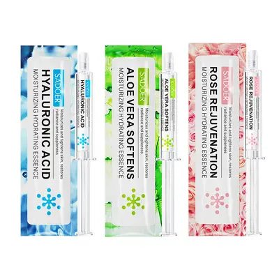 100% English Essence SADOER Hyaluronic Acid Moisturizing Essence Moisturizing Essence Moisturizing Skincare Products Cross-Border