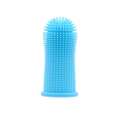 Pet toothbrush, silicone, finger type - 9