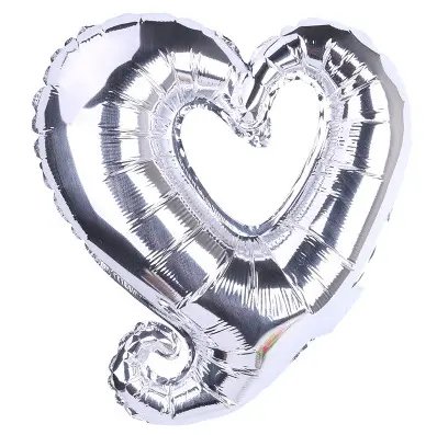18 Zoll herzförmiger Folienballon - 8