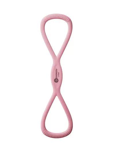 Silicone Figure-8 Resistance Band, Chest Expander for Shoulder and Back Training