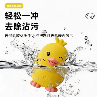 Latex Dog Toy with Squeaker, for Small and Medium Dogs