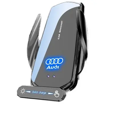 Audi A3 A4L A6L A8 Q3 Q5L Q7 Uyumlu Araç İçi Telefon Tutucu, Kablosuz Şarj - 6