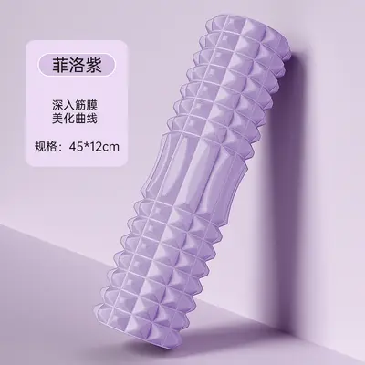 EVA içi boş yoga silindiri, hilal şeklinde kurt dişi çubuklu 33cm köpük silindiri, kas gevşetici, yoga silindiri, köpük silindiri. - 11