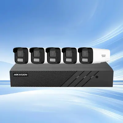 Hikvision-Sicherheitskamera-System 4MP, Vollfarbe, Mikrofon, Mobilüberwachung - 10