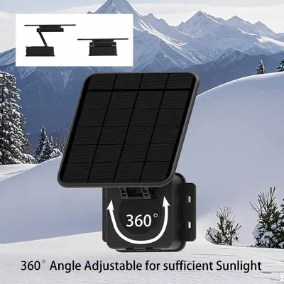 15000mAh Solar Power Bank for Low-Power Battery Cameras - 6