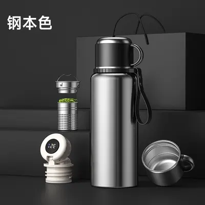 316 Stainless Steel Insulated Cup, Large Capacity with Infuser - 10