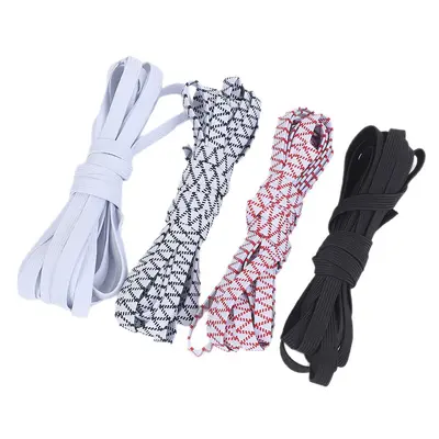 Kalınlaştırılmış çift katlı yüksek elastikiyetli geniş yassı pantolon lastik bandı - 5