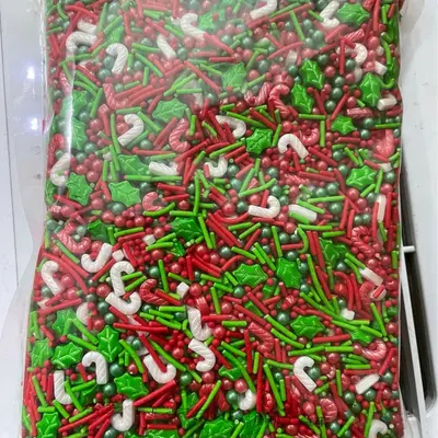 Noel süsleme karışık paket, 500g, pasta ve fırıncılık için