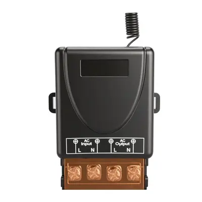220V Wireless Remote Control Switch High-Power Water Pump Motor Remote Control Switch AC Lighting Remote Control Switch