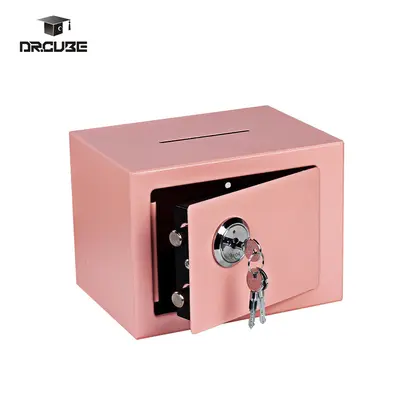 Mini Mechanical Lock Money Safe, Anti-Theft, for Home and Office - 13