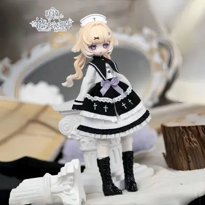 Meki Endzeit-Segen Serie 8 Stück BJD Blindbox mit beweglicher Puppe