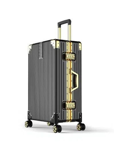 Aluminium Frame Universal Wheel Combination Lock Carry-On Case - 4