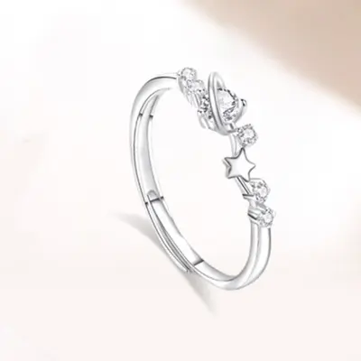 S999-Sterlingsilber Partnerringe, minimalistisches Design - 7